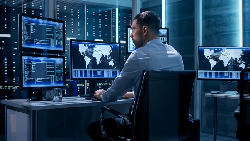 security operation center image