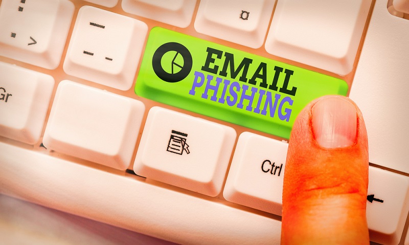 email phishing button