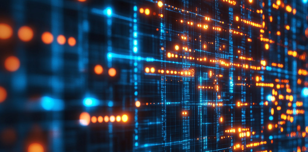 abstract concept of cybersecurity